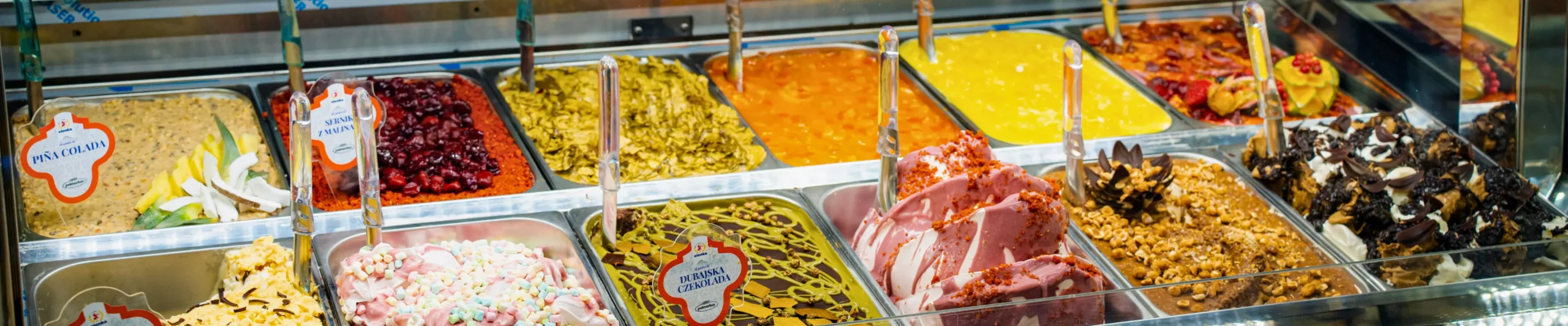 Surowce dla lodziarni